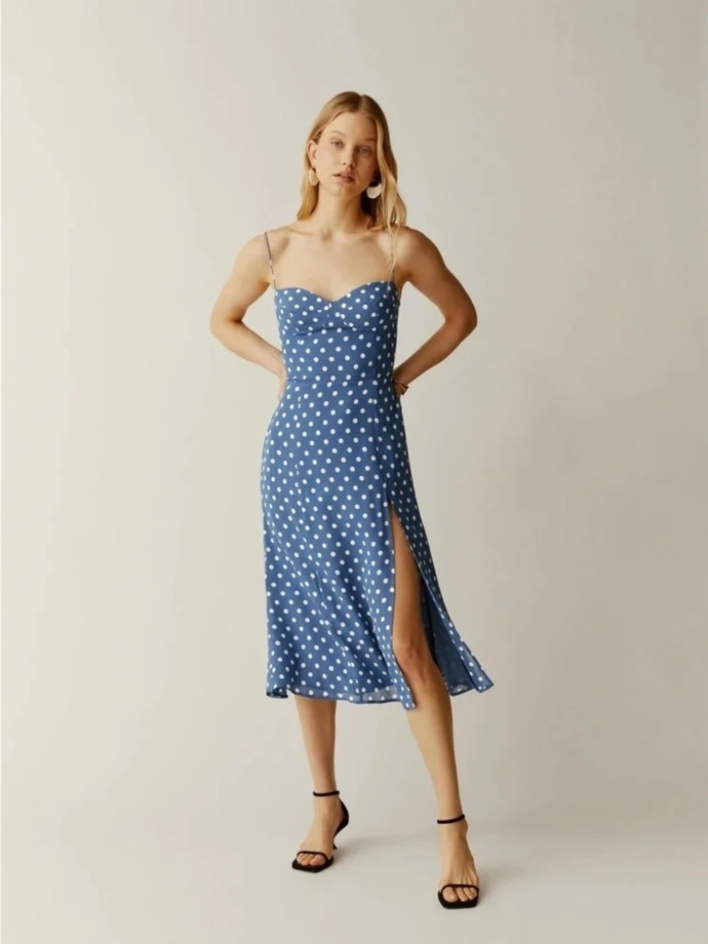 Reformation Juliette Dress Color: Lazuli